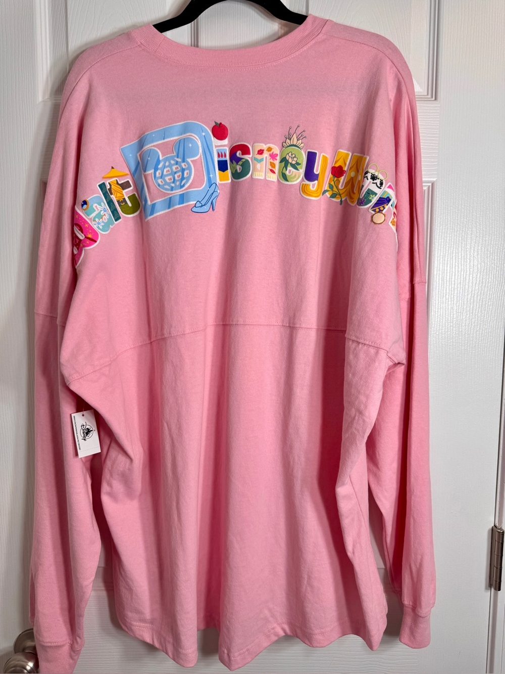 NWT Disney Parks Walt Disney World Princess Pink Spirit Jersey XXL
